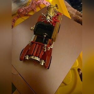 Ford Red and Gold Classic Toy Car